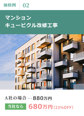マンションキュービクル改修工事